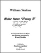 Suite from Henry V Concert Band sheet music cover